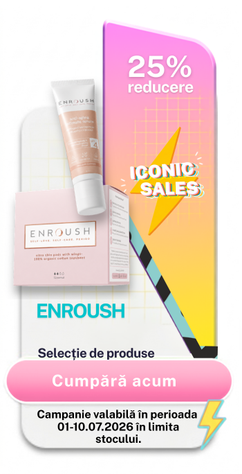 Iconic Sales cu reducere 25% la Enroush